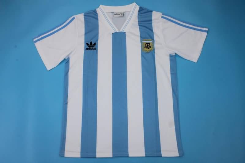 Argentina Soccer Jersey Home Retro Replica 1991/93