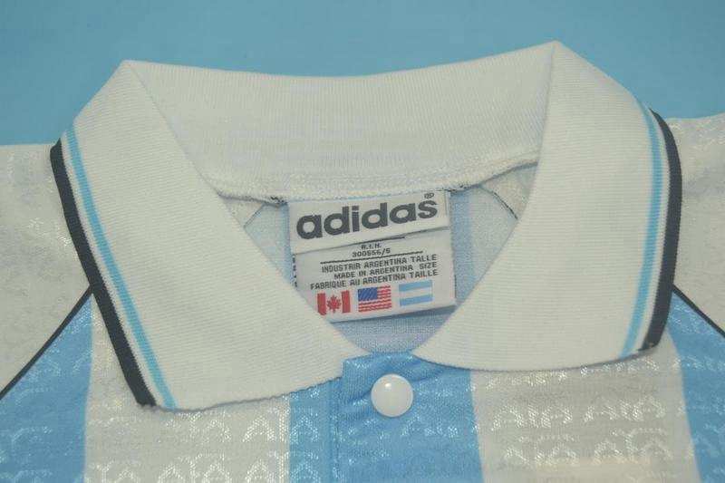 Argentina Soccer Jersey Home Retro Replica 1996/97