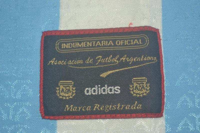 Argentina Soccer Jersey Home Retro Replica 1996/97