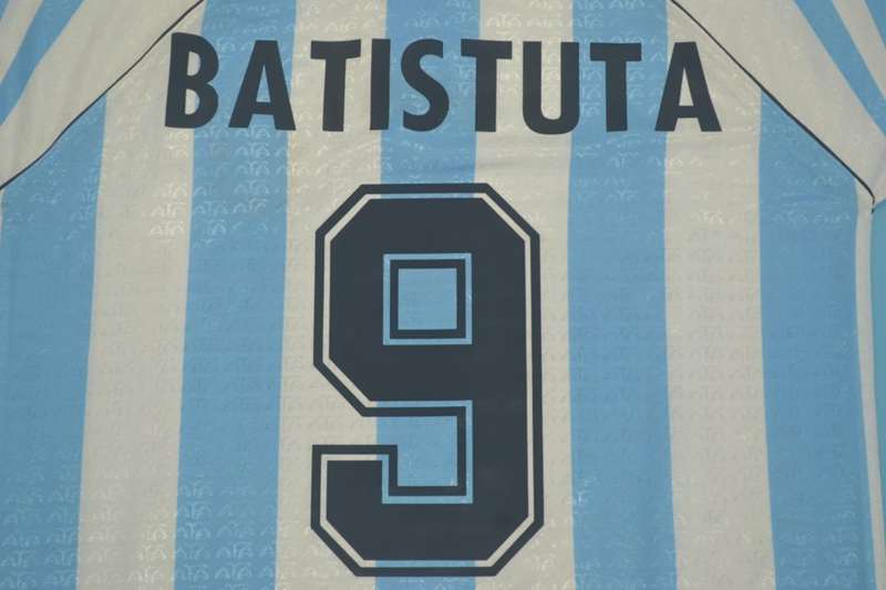 Argentina Soccer Jersey Home Retro Replica 1996/97