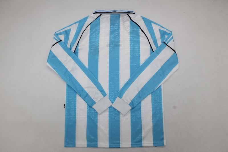 AAA Quality Argentina 1996/97 Home Long Sleeve Retro Soccer Jersey