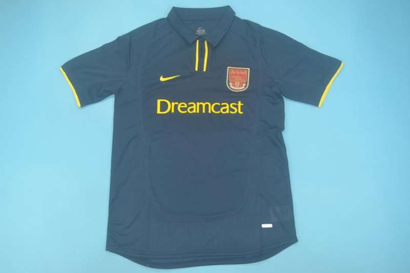 Arsenal Soccer Jersey Away Retro Replica 2000/02