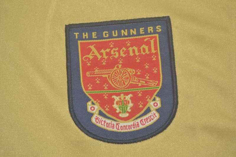 Arsenal Soccer Jersey Away Retro Replica 2001/02