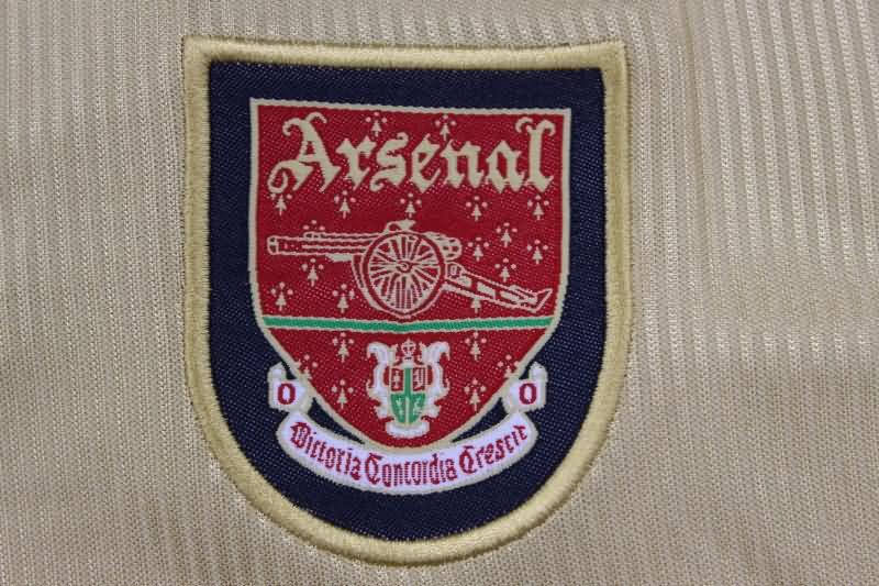 Arsenal Soccer Jersey Away Long Sleeve Retro Replica 2001/02