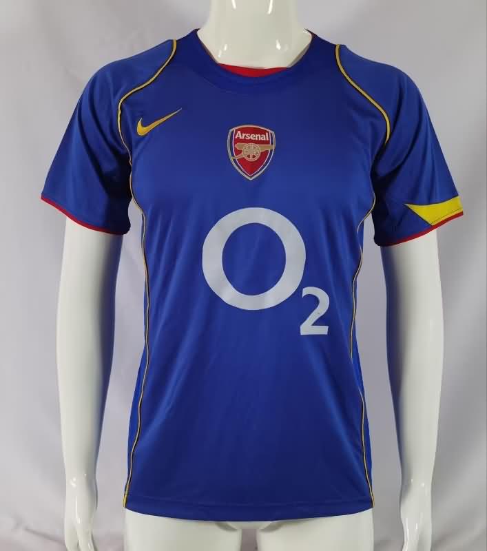 Arsenal Soccer Jersey Away Retro Replica 2004/05