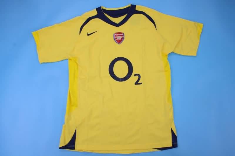 Arsenal Soccer Jersey Away Retro Replica 2005/06