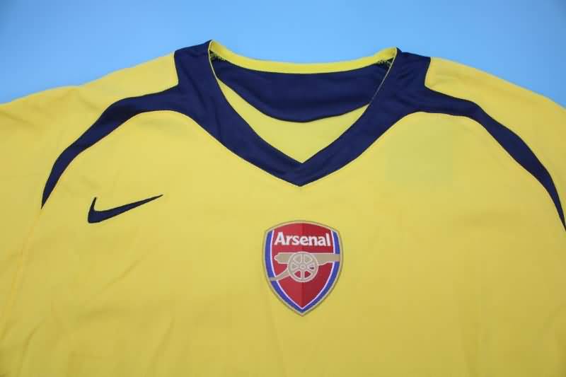 Arsenal Soccer Jersey Away Retro Replica 2005/06