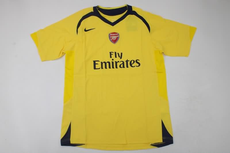 Arsenal Soccer Jersey Away Retro Replica 2006/07