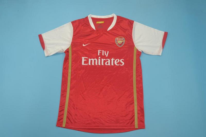 Arsenal Soccer Jersey Home Retro Replica 2006/07