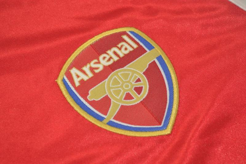 Arsenal Soccer Jersey Home Retro Replica 2006/07