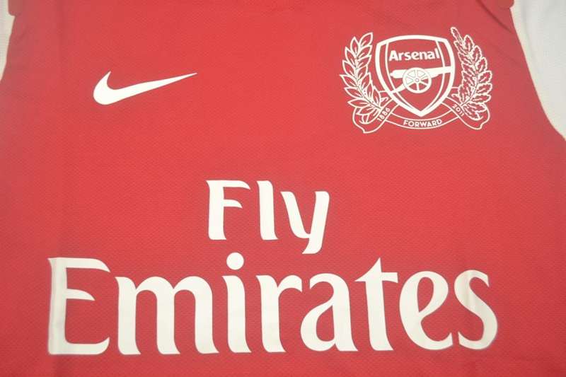 Arsenal Soccer Jersey Home Retro Replica 2011/12