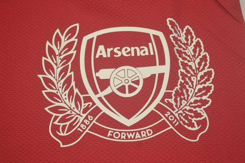 Arsenal Soccer Jersey Home Retro Replica 2011/12