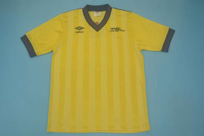 Arsenal Soccer Jersey Away Retro Replica 1984/86