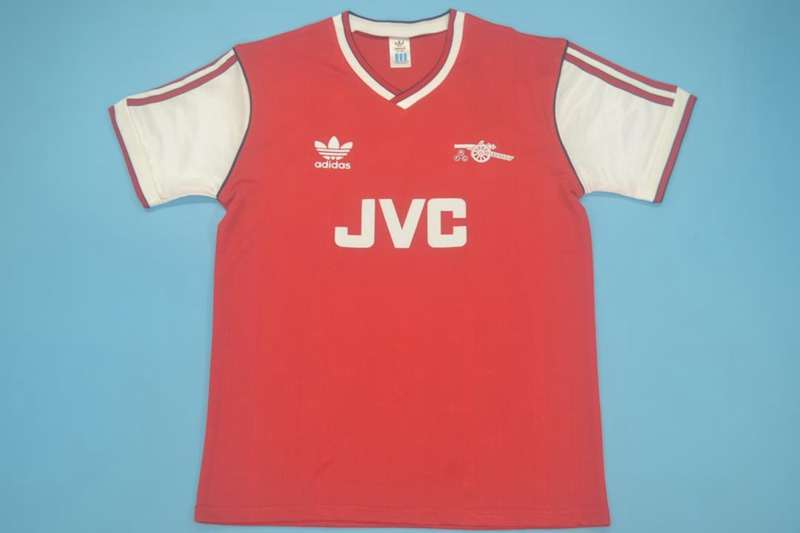 Arsenal Soccer Jersey Home Retro Replica 1986/88