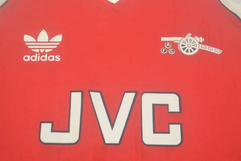 Arsenal Soccer Jersey Home Retro Replica 1988/90