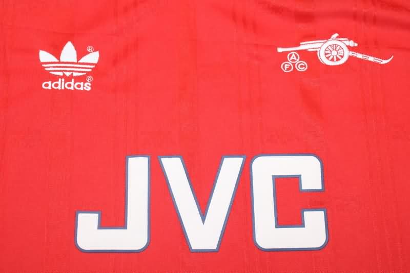 Arsenal Soccer Jersey Home Long Sleeve Retro Replica 1988/90