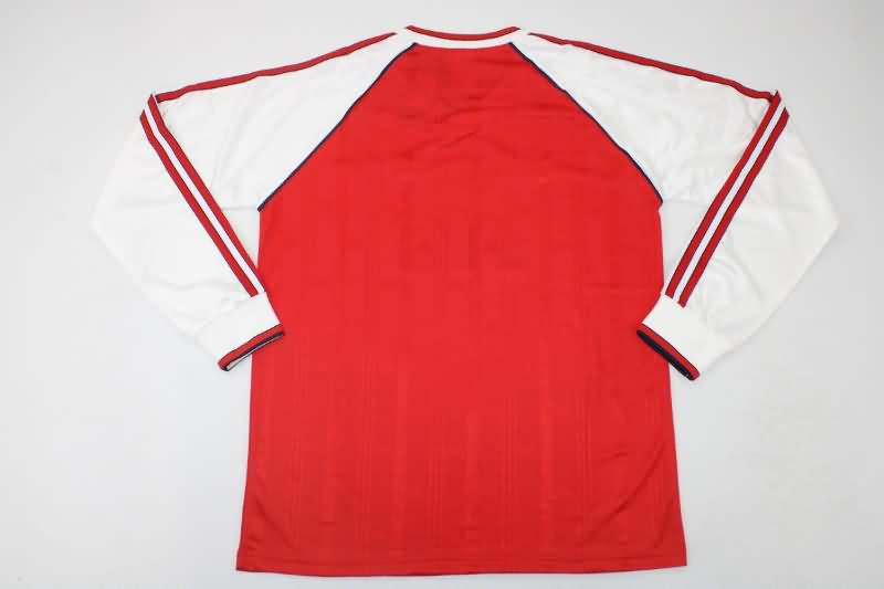 Arsenal Soccer Jersey Home Long Sleeve Retro Replica 1988/90