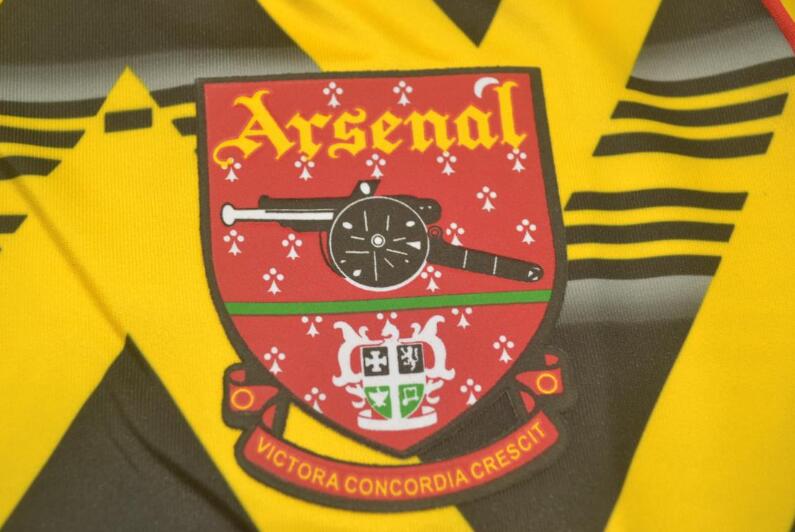 Arsenal Soccer Jersey Away Retro Replica 1991/93
