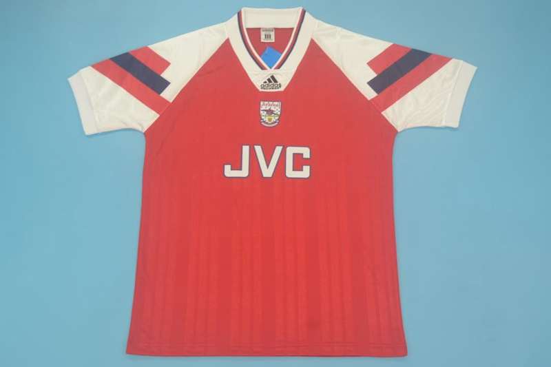 Arsenal Soccer Jersey Home Retro Replica 1992/94