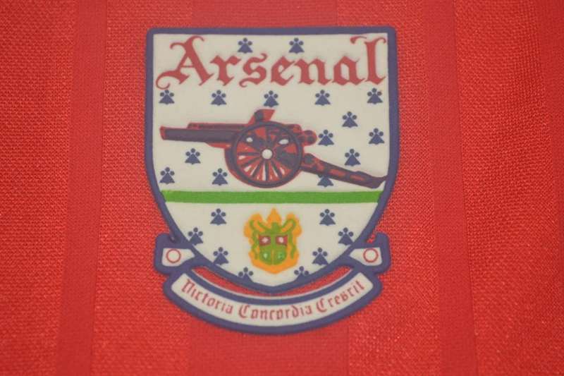 Arsenal Soccer Jersey Home Retro Replica 1992/94