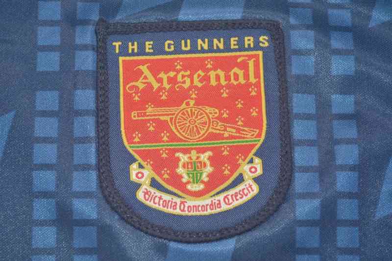 Arsenal Soccer Jersey Away Retro Replica 1994/95