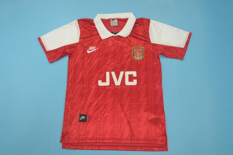 Arsenal Soccer Jersey Home Retro Replica 1994/95