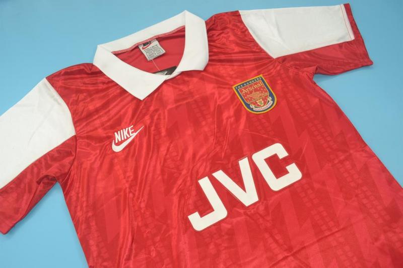 Arsenal Soccer Jersey Home Retro Replica 1994/95