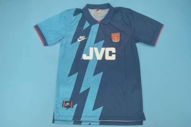 Arsenal Soccer Jersey Away Retro Replica 1995/96