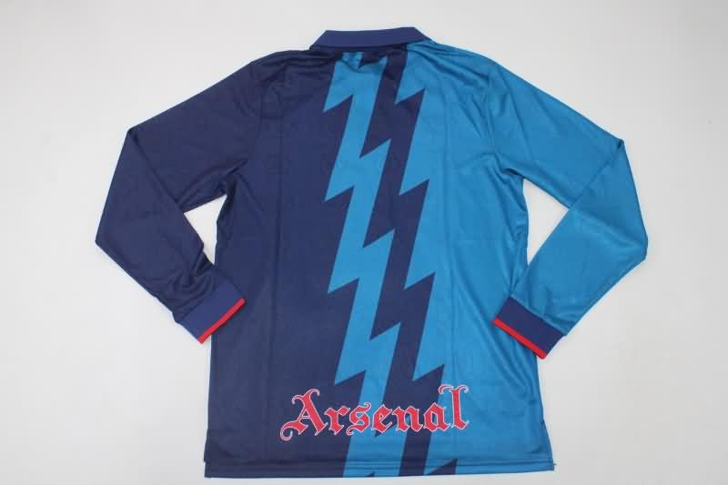 Arsenal Soccer Jersey Away Long Sleeve Retro Replica 1995/96