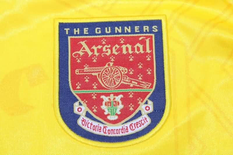 Arsenal Soccer Jersey Away Retro Replica 1996/97