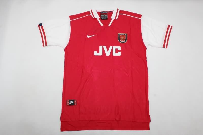 Arsenal Soccer Jersey Home Retro Replica 1996/98