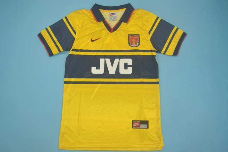 Arsenal Soccer Jersey Away Retro Replica 1997/99