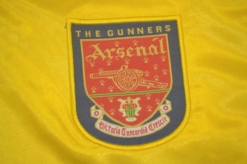 Arsenal Soccer Jersey Away Retro Replica 1997/99