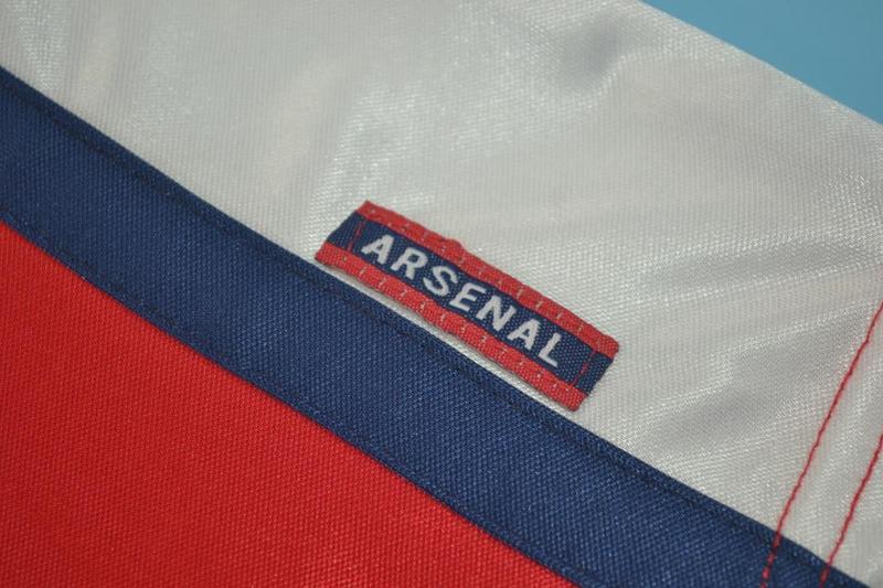 Arsenal Soccer Jersey Home Long Sleeve Retro Replica 1998/99