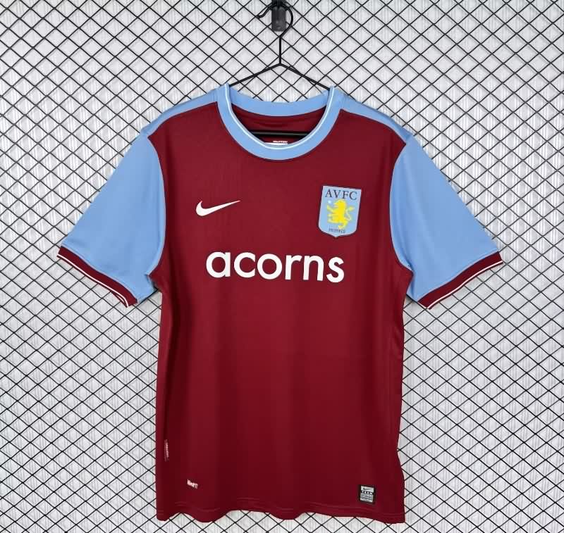 AAA Quality Aston Villa 2009/10 Home Retro Soccer Jersey