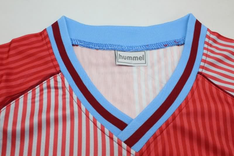 Aston Villa Soccer Jersey Home Retro Replica 1988