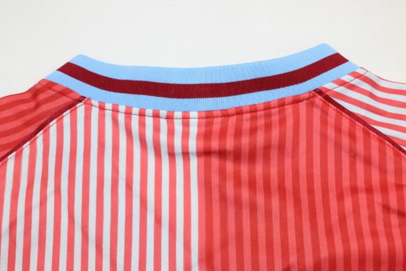 Aston Villa Soccer Jersey Home Retro Replica 1988