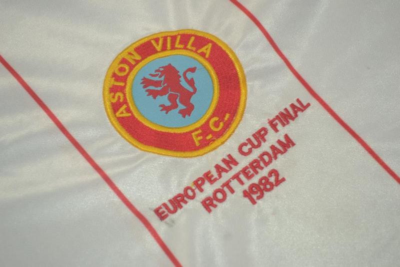 Aston Villa Soccer Jersey Away Retro Replica 1982/83
