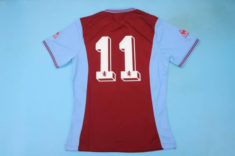 Aston Villa Soccer Jersey Home Retro Replica 1982/83