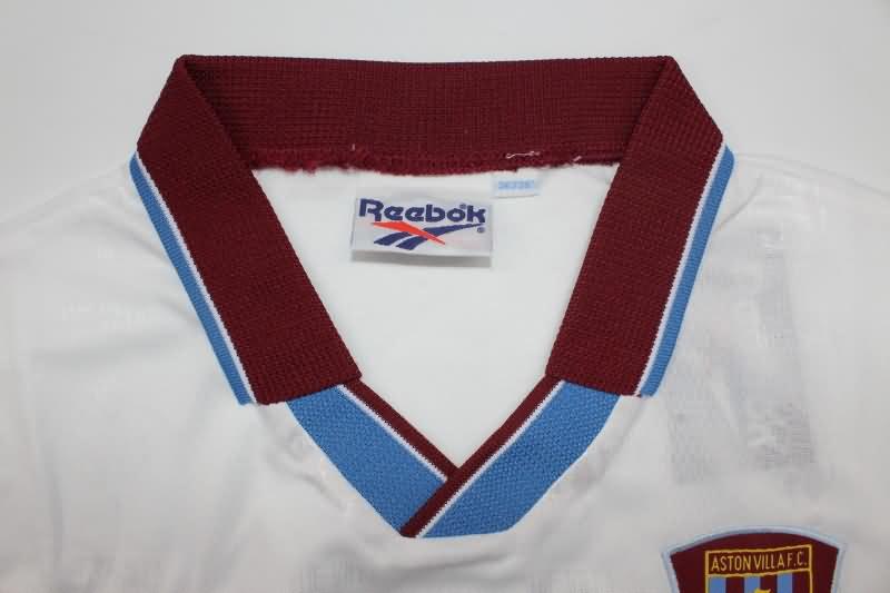 Aston Villa Soccer Jersey Away Retro Replica 1995/96