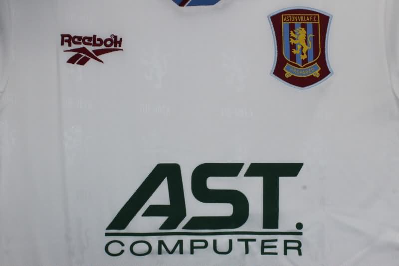 Aston Villa Soccer Jersey Away Retro Replica 1995/96