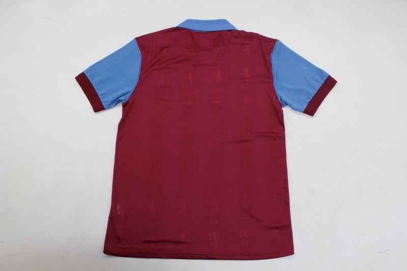 Aston Villa Soccer Jersey Home Retro Replica 1995/96