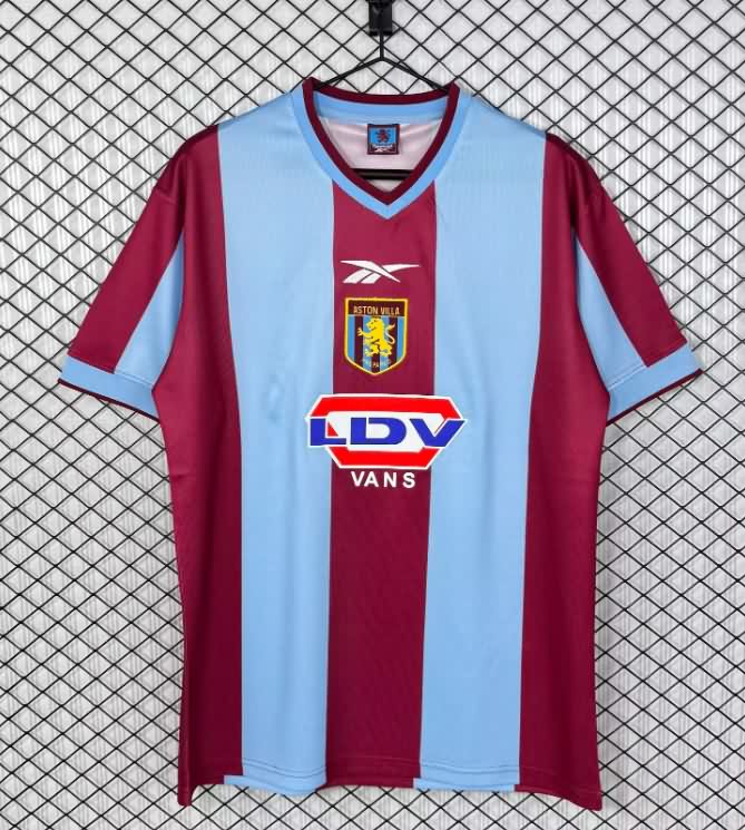 AAA Quality Aston Villa 1999/00 Home Retro Soccer Jersey