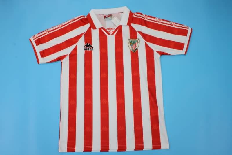 Athletic Bilbao Soccer Jersey Home Retro Replica 1995/97