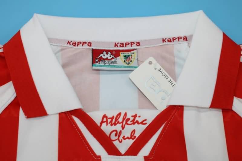 Athletic Bilbao Soccer Jersey Home Retro Replica 1995/97