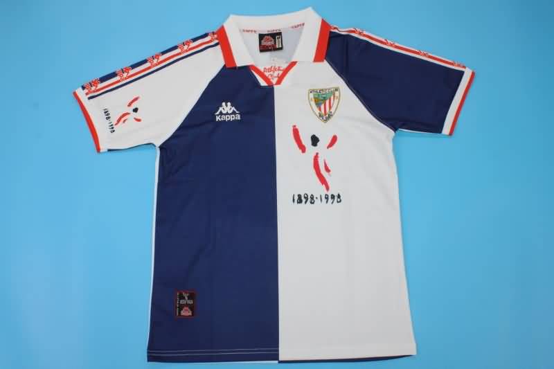 Athletic Bilbao Soccer Jersey Away Retro Replica 1997/98