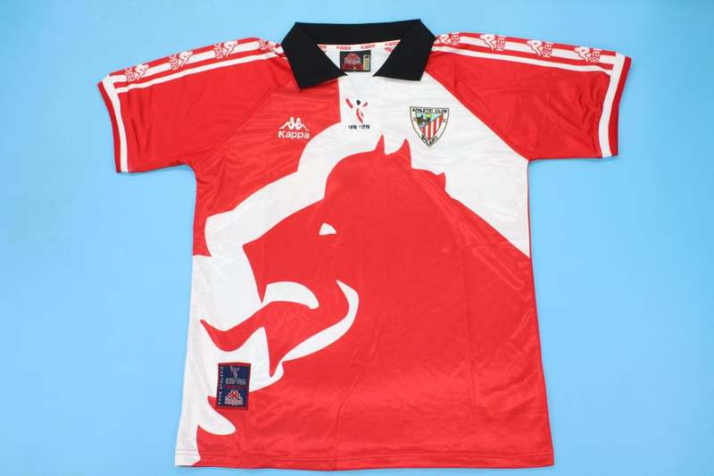 Athletic Bilbao Soccer Jersey Home Retro Replica 1997/98