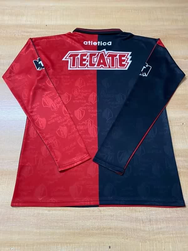 AAA Quality Atlas 1995/96 Home Retro Long Sleeve Soccer Jersey