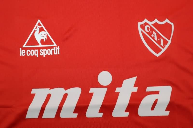 Atletico Independiente Soccer Jersey Home Retro Replica 1986/88