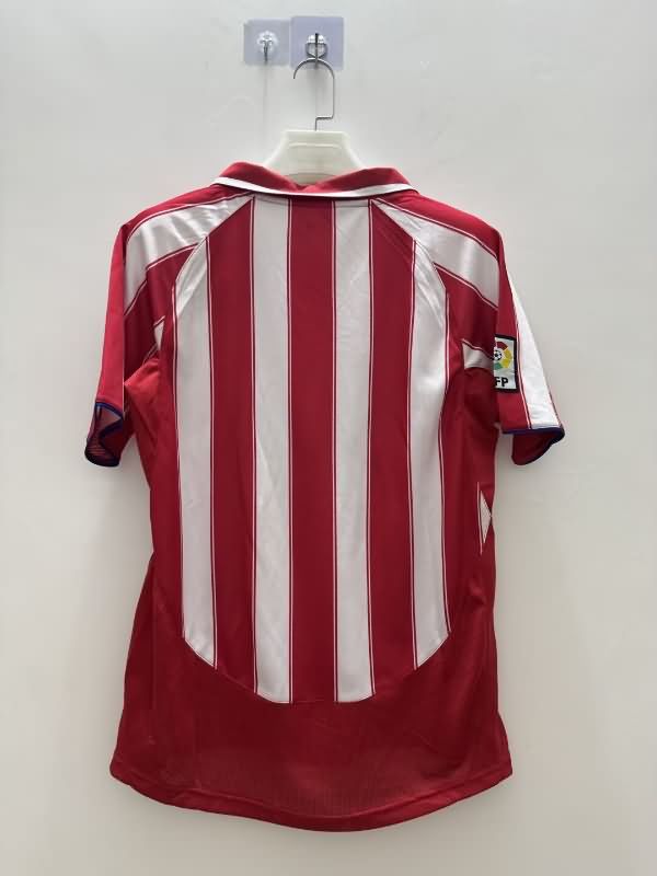 AAA Quality Atletico Madrid 2003/04 Home Retro Soccer Jersey